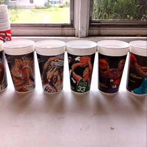 Nba McDonald's vintage cups